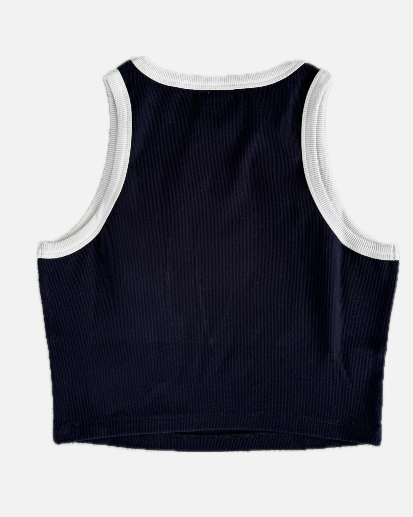 Cropped Rib Tank