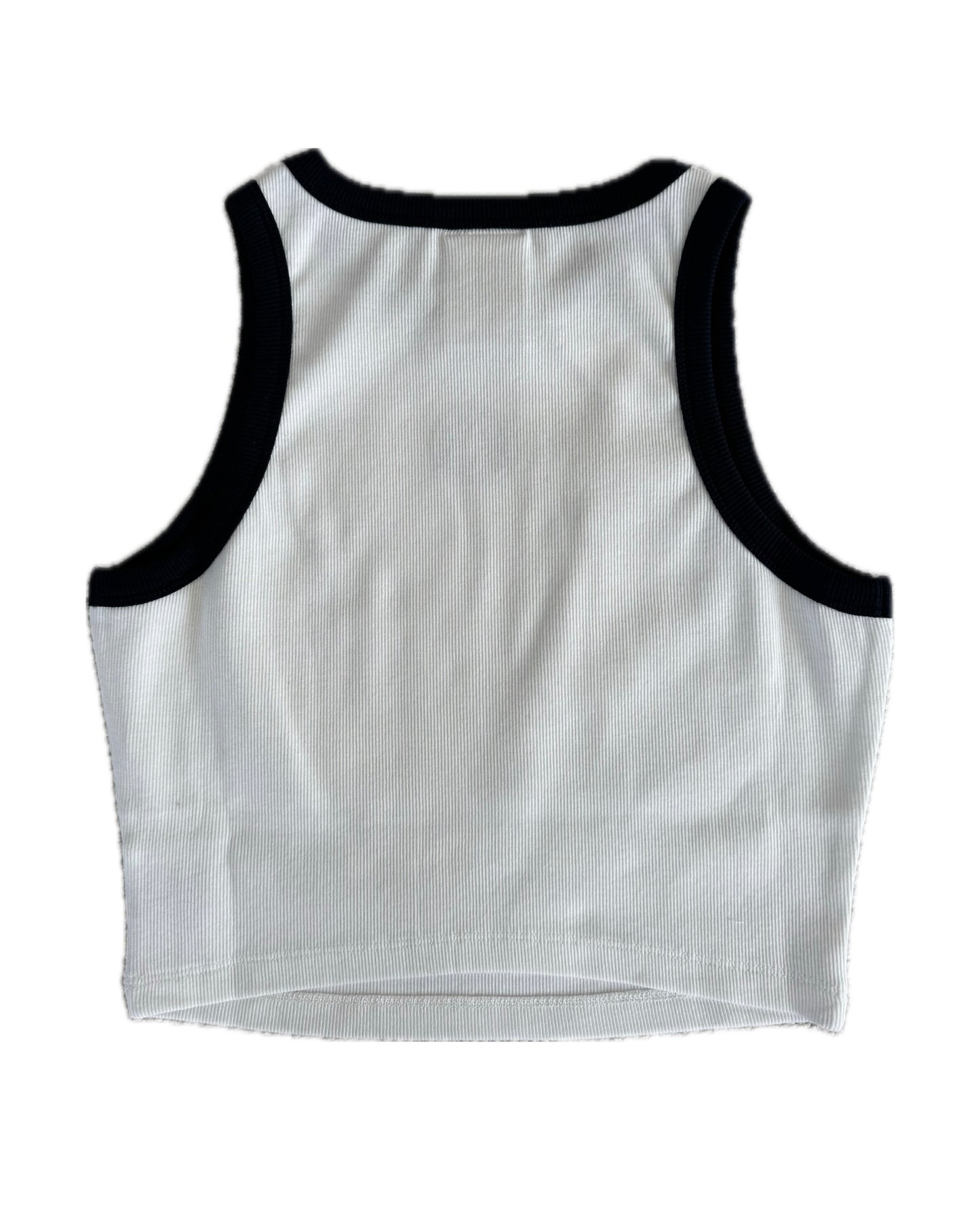 Cropped Rib Tank
