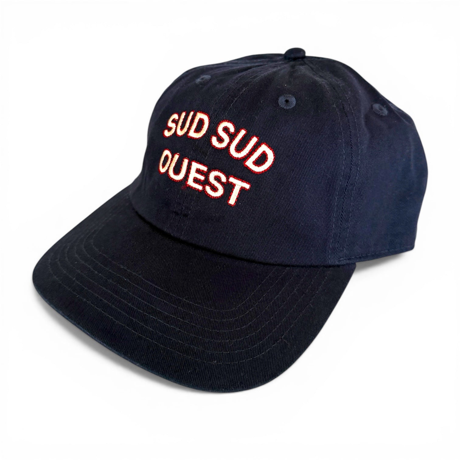 ウェア Sud-Sud-Ouest* College Tee White L Sud Sud Ouest / College